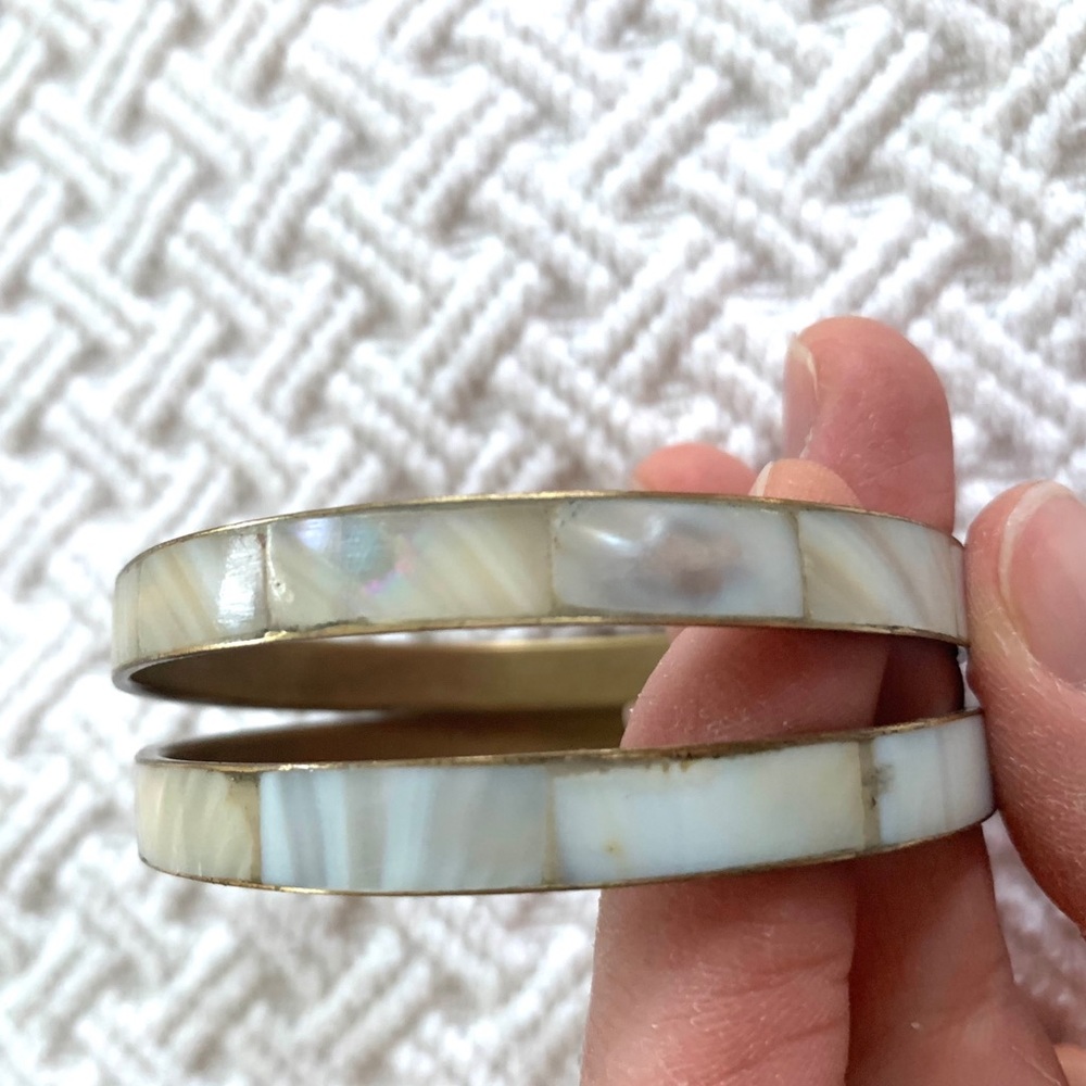 ❤️Shell Bangle Set - Picture 2 of 3